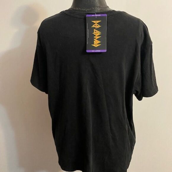 Def Leppard Black T-shirt, size XXL - Picture 2 of 3